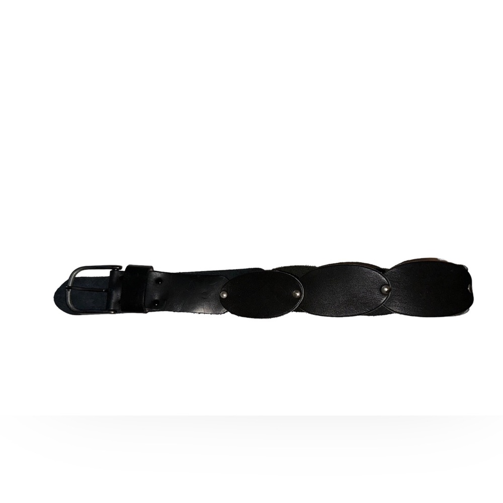 Y2k Black Chunky Belt
